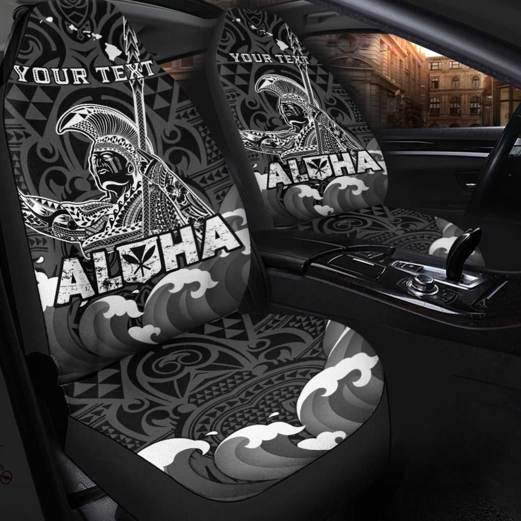 Custom Personalised Hawaii King Kamehameha Aloha Hawai'i Nei Car Seat Covers LT2 - Wonder Print Shop