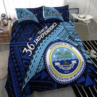 Custom Personalised FSM 36th Year Of Independence Bedding Set LT2 - Wonder Print Shop