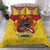 Custom Personalised Papua New Guinea Rugby Kumul Pride Bedding Set - LT2 - Wonder Print Shop