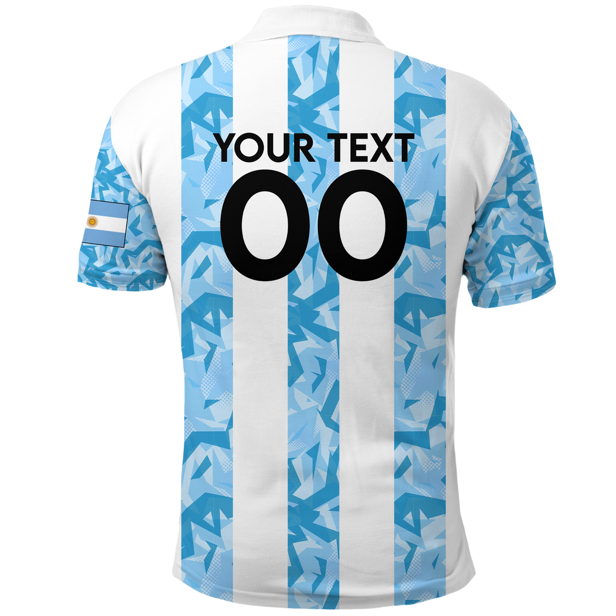 Custom Argentina Polo Shirt Football 2022 LT2 - Wonder Print Shop