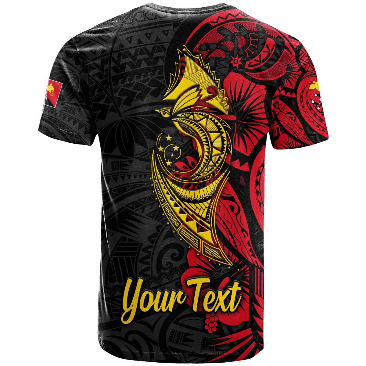 Custom Papua New Guinea 47th Independence Day Bird Of Paradise T Shirt LT2 - Wonder Print Shop