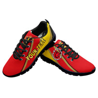 (Custom Personalised) Belgium Football World Cup 2022 Sneaker - LT2 - Wonder Print Shop