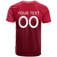 Custom Qatar T Shirt Football 2022 LT2 - Wonder Print Shop