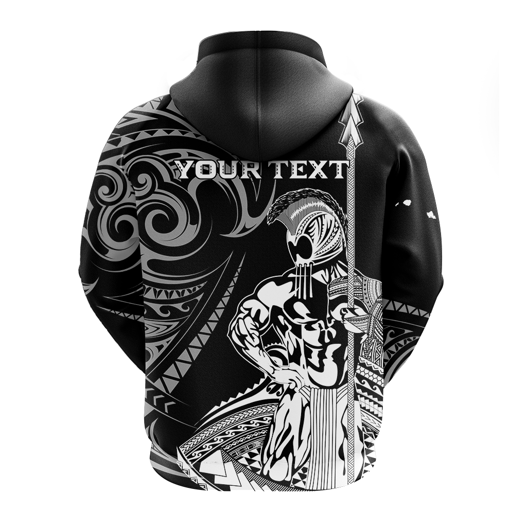 Custom Hawaii Ikaika Warrior Hoodie LT2 - Wonder Print Shop