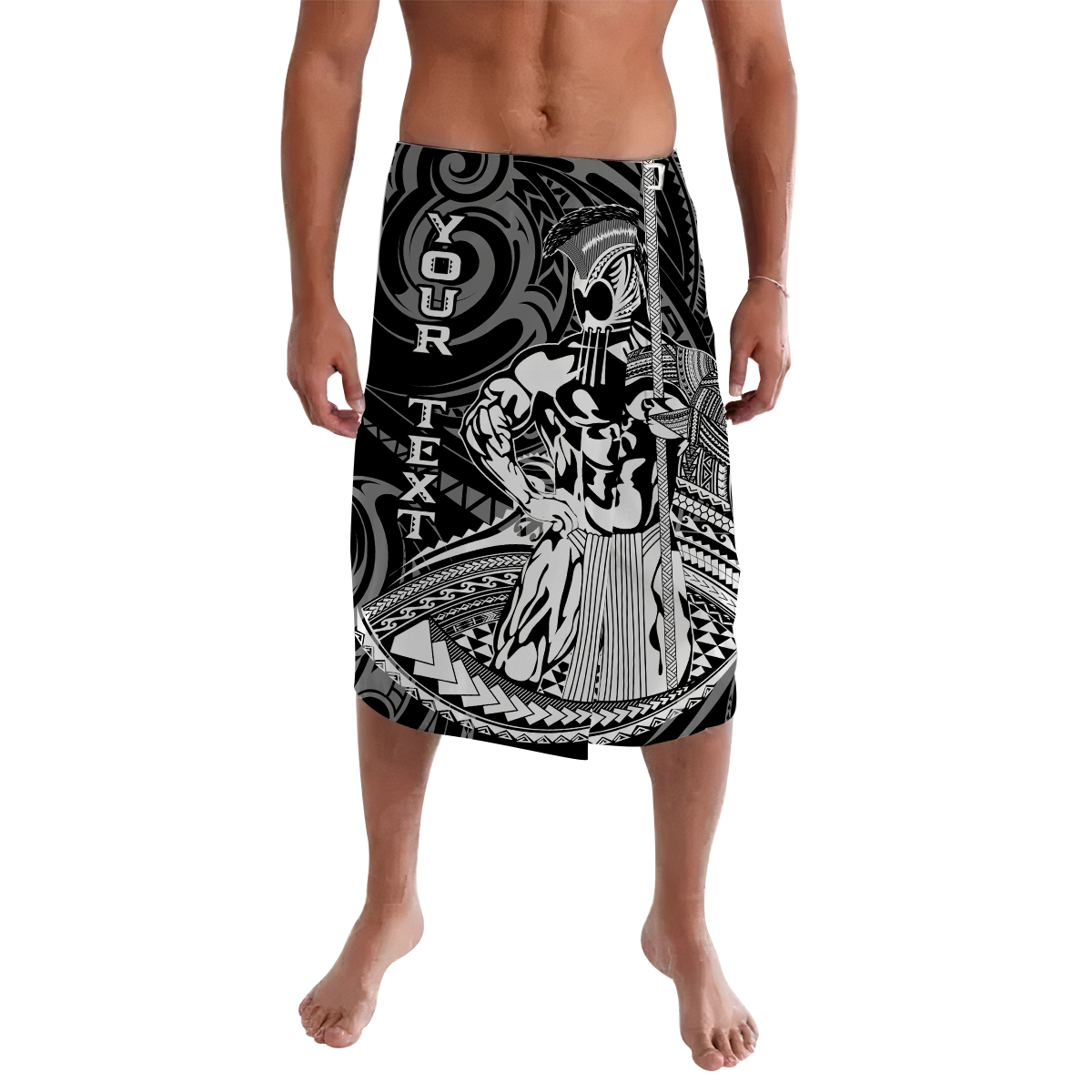 Custom Personalised Hawaii Ikaika Warrior Lavalava LT2 - Wonder Print Shop