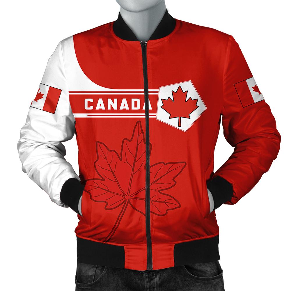 canada-coat-of-arms-men-bomber-jacket-simple-style
