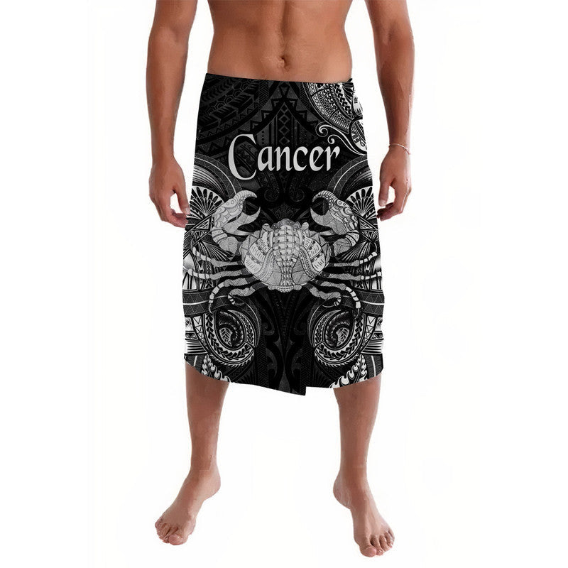 Cancer Zodiac Polynesian Lavalava Unique Style - Black LT8 - Wonder Print Shop