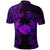 Custom Cancer Zodiac Polynesian Polo Shirt Unique Style Purple LT8 - Wonder Print Shop
