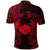 Custom Cancer Zodiac Polynesian Polo Shirt Unique Style Red LT8 - Wonder Print Shop