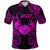 Custom Cancer Zodiac Polynesian Polo Shirt Unique Style Pink LT8 - Wonder Print Shop