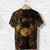 Cancer Zodiac Polynesian T Shirt Unique Style Gold LT8 - Wonder Print Shop
