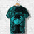 Cancer Zodiac Polynesian T Shirt Unique Style Turquoise LT8 - Wonder Print Shop