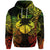 Cancer Zodiac Polynesian Zip Hoodie Unique Style Reggae LT8 - Wonder Print Shop