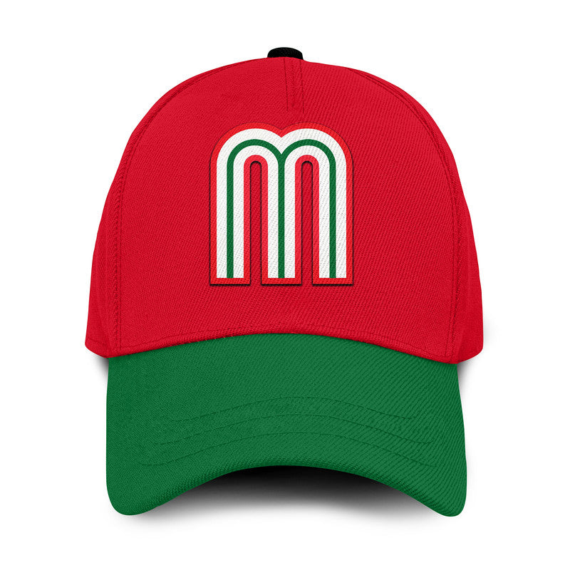 world-baseball-classic-2023-mexico-classic-cap-red-style