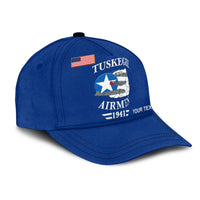 custom-personalised-tuskegee-airmen-classic-cap-the-blue-tails-original-style-blue
