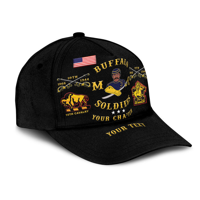 custom-personalised-buffalo-soldiers-motorcycle-club-bsmc-classic-cap-black