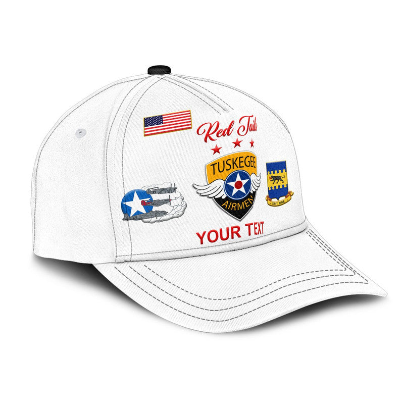 custom-personalised-tuskegee-airmen-classic-cap-the-white-tails-simplified-vibes-white