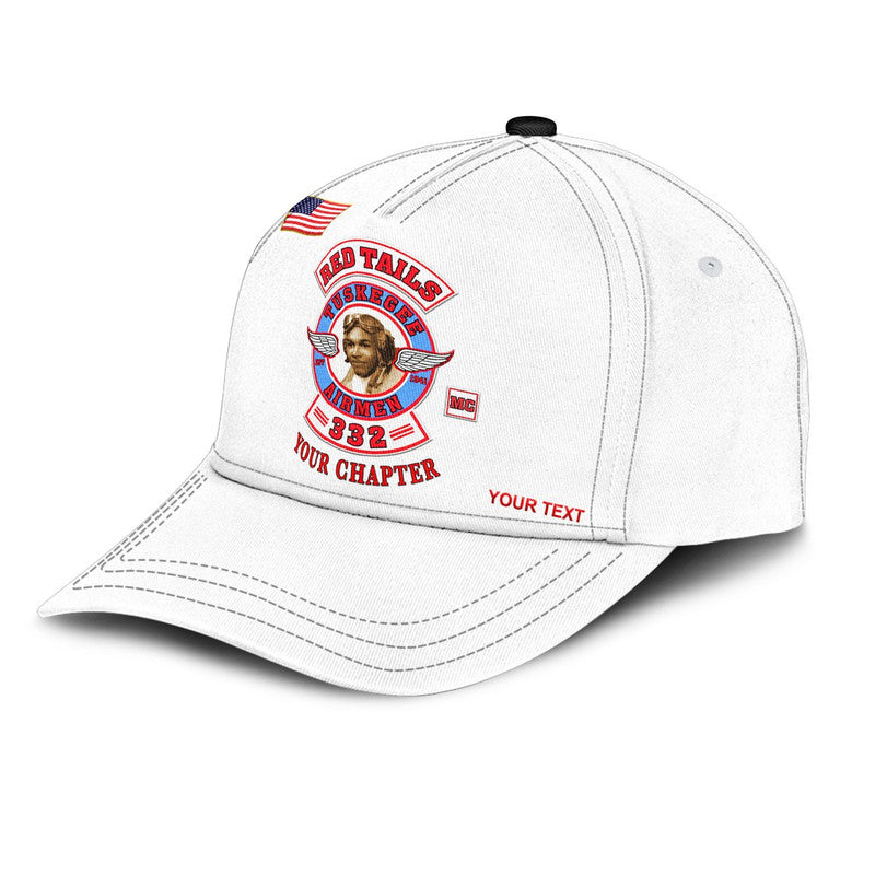 custom-personalised-tuskegee-airmen-motorcycle-club-classic-cap-tamc-spit-fire-original-style-white