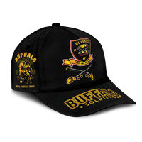 Buffalo Soldiers African American Legend Of The Black Soldiers Cap - LT2
