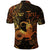 Custom Capricorn Zodiac Polynesian Polo Shirt Unique Style Gold LT8 - Wonder Print Shop