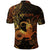 Capricorn Zodiac Polynesian Polo Shirt Unique Style Gold LT8 - Wonder Print Shop