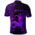 Capricorn Zodiac Polynesian Polo Shirt Unique Style Purple LT8 - Wonder Print Shop