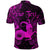 Custom Capricorn Zodiac Polynesian Polo Shirt Unique Style Pink LT8 - Wonder Print Shop
