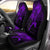 Viking Car Seat Covers Raven Vegvisir Tattoo Purple Version Car Seat Covers RLT12 - Wonder Print Shop