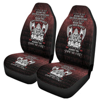 Wonder Print Shop Car Seat Covers - Against You Show No Mercy Car Seat Covers RLT12 - Wonder Print Shop