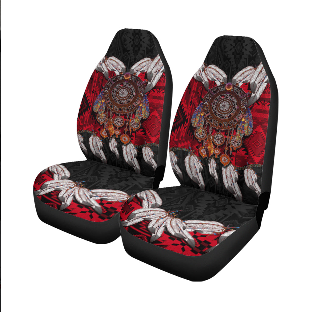 Native American Car Seat Cover Native Dreamcatcher LT6 - Wonder Print Shop