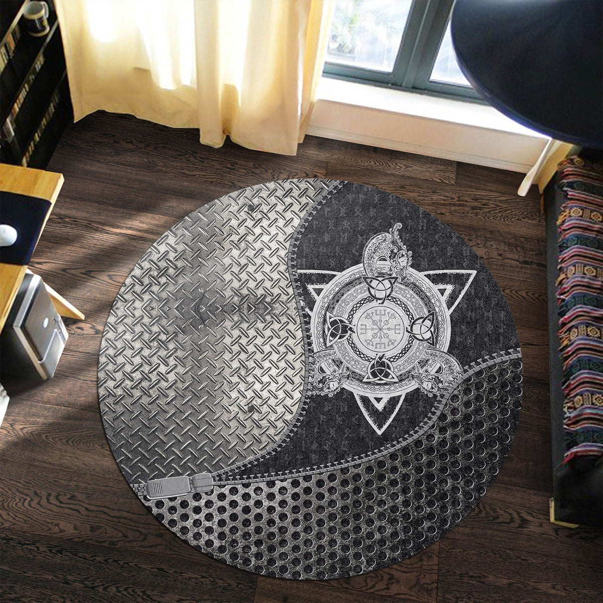 viking-carpet-celtic-knot-tattoo-art-and-helm-of-awe-round-carpet