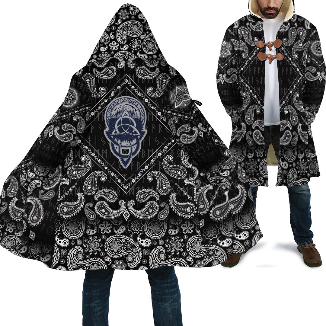 viking-cloak-celtic-knot-tattoo-mountain-forest-symbol-travel-with-bandana-paisley-style
