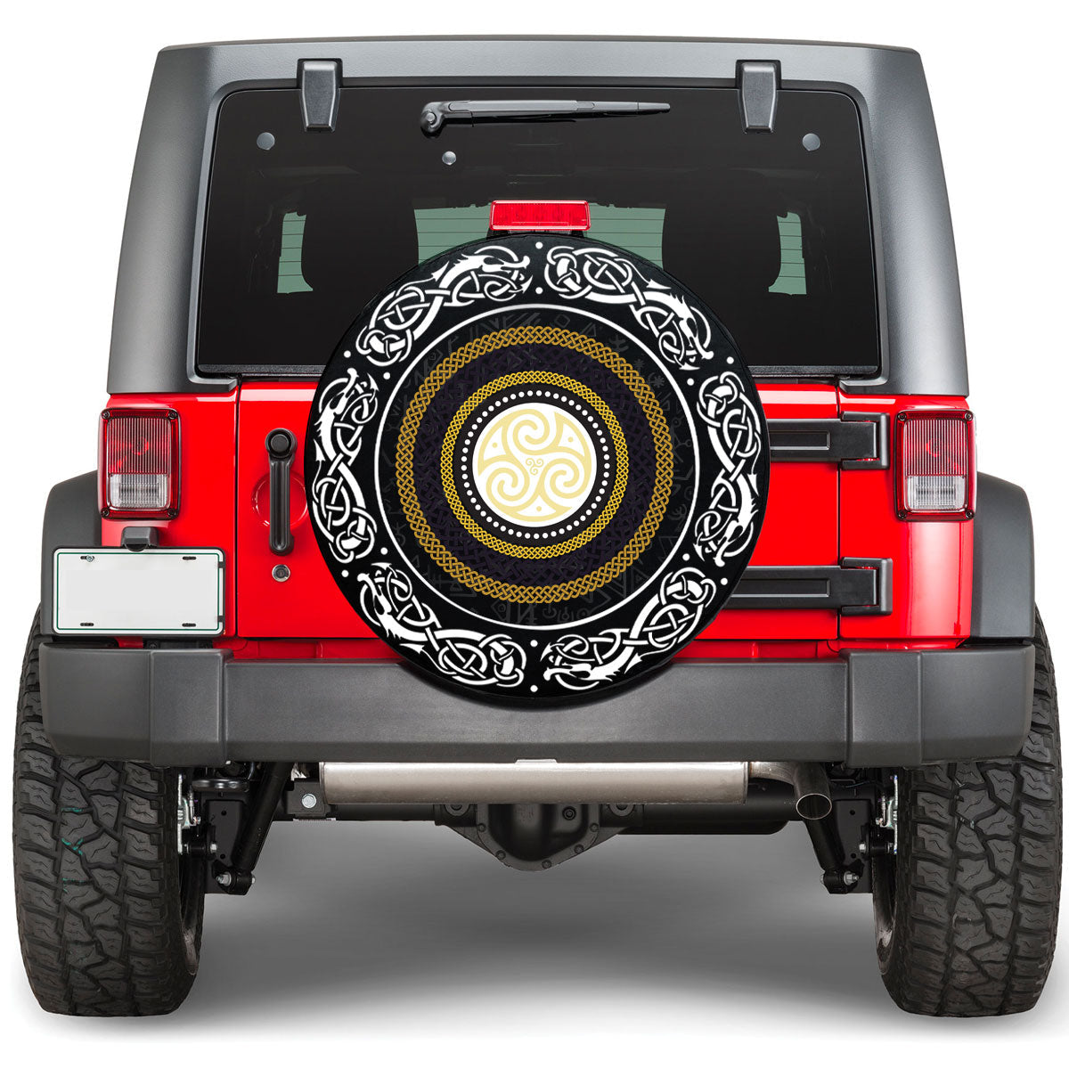 Viking Celtic Magic Set Viking Spare Tire Cover RLT12 - Wonder Print Shop