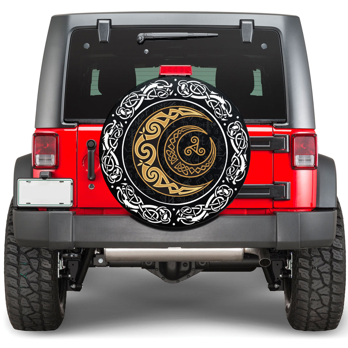 Viking Celtic Moons Viking Spare Tire Cover RLT12 - Wonder Print Shop