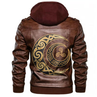 Viking Celtic Moons Leather Jacket RLT12 - Wonder Print Shop