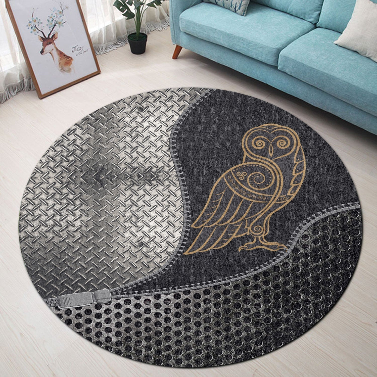 viking-carpet-celtic-owl-round-carpet