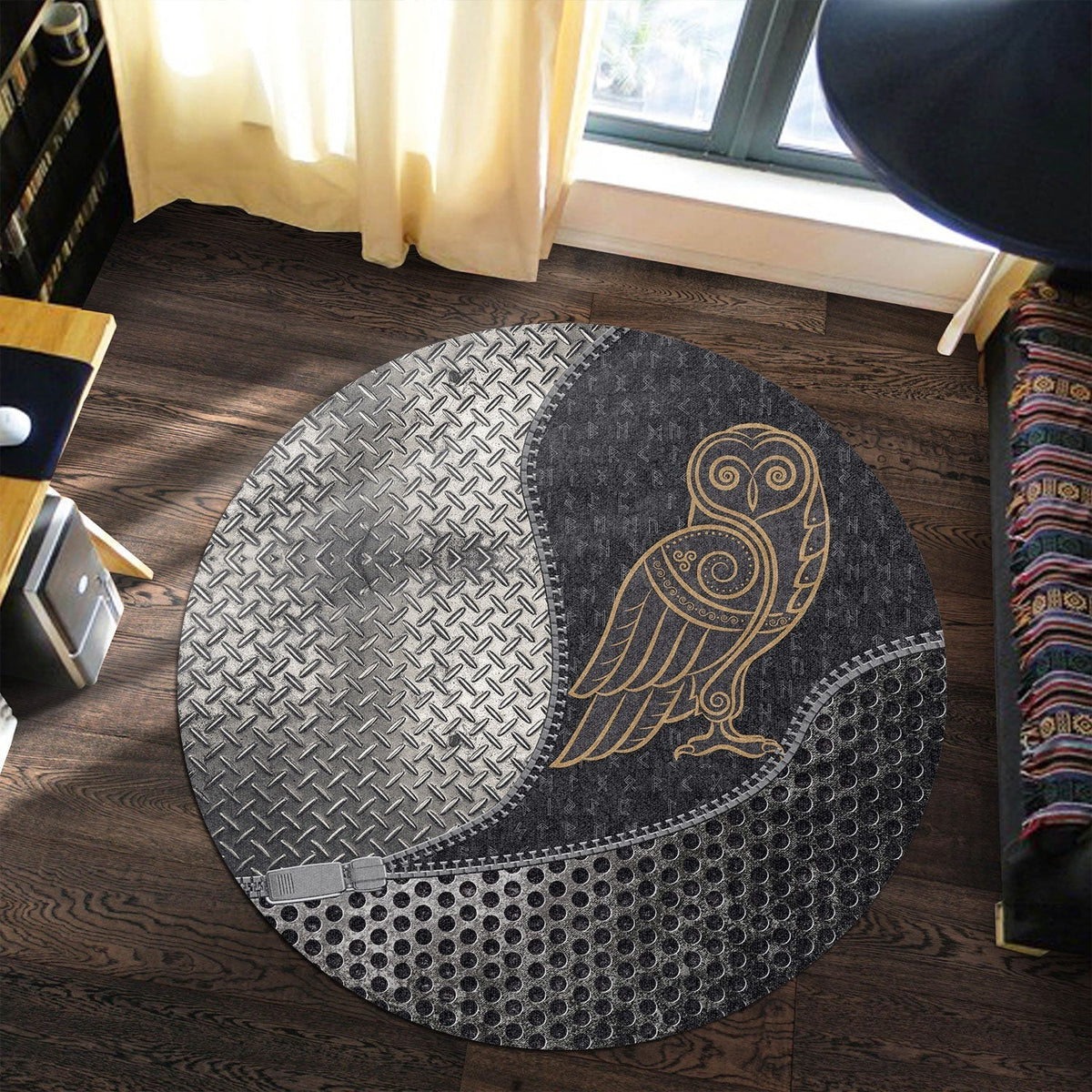 viking-carpet-celtic-owl-round-carpet