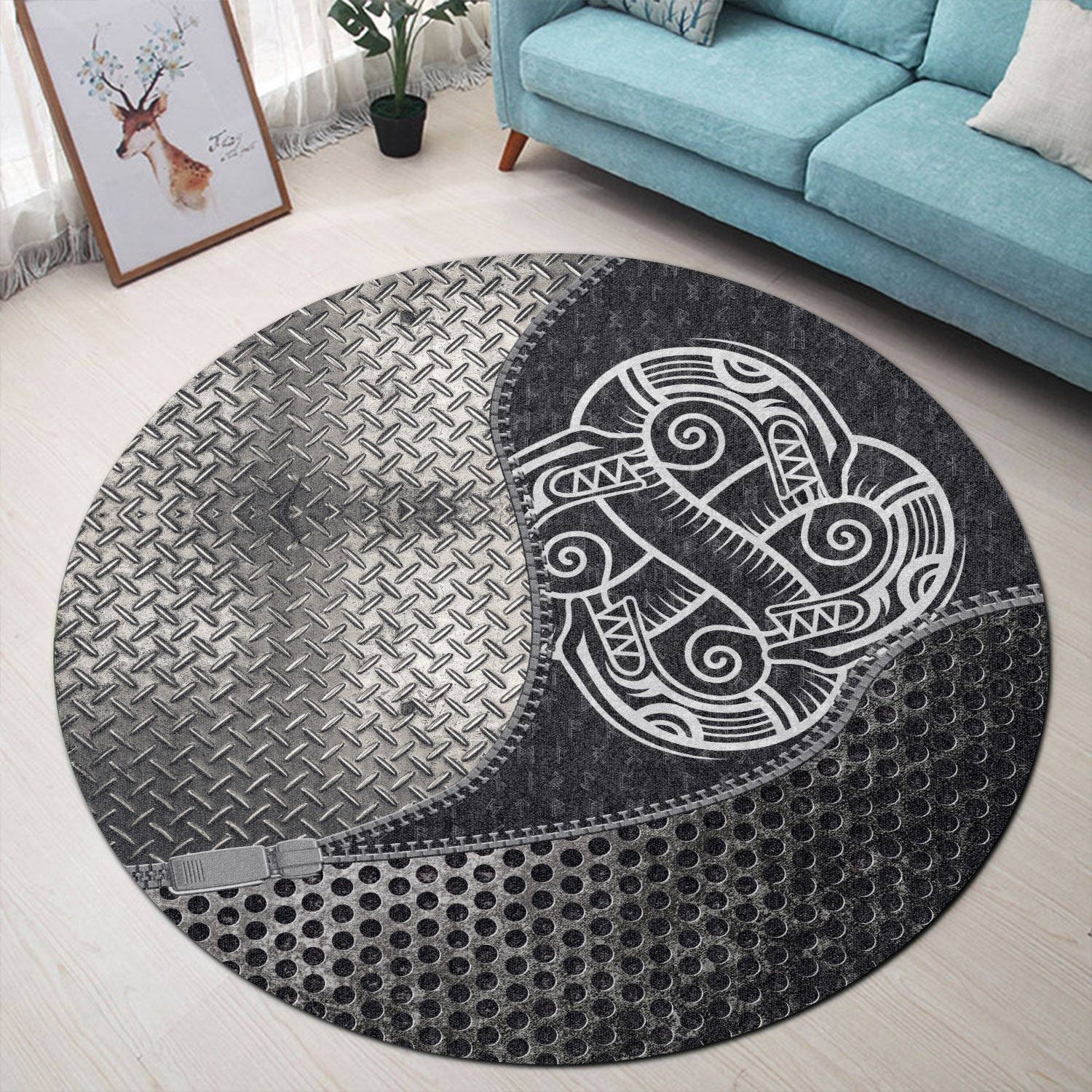 viking-carpet-celtic-style-scandinavian-knot-round-carpet