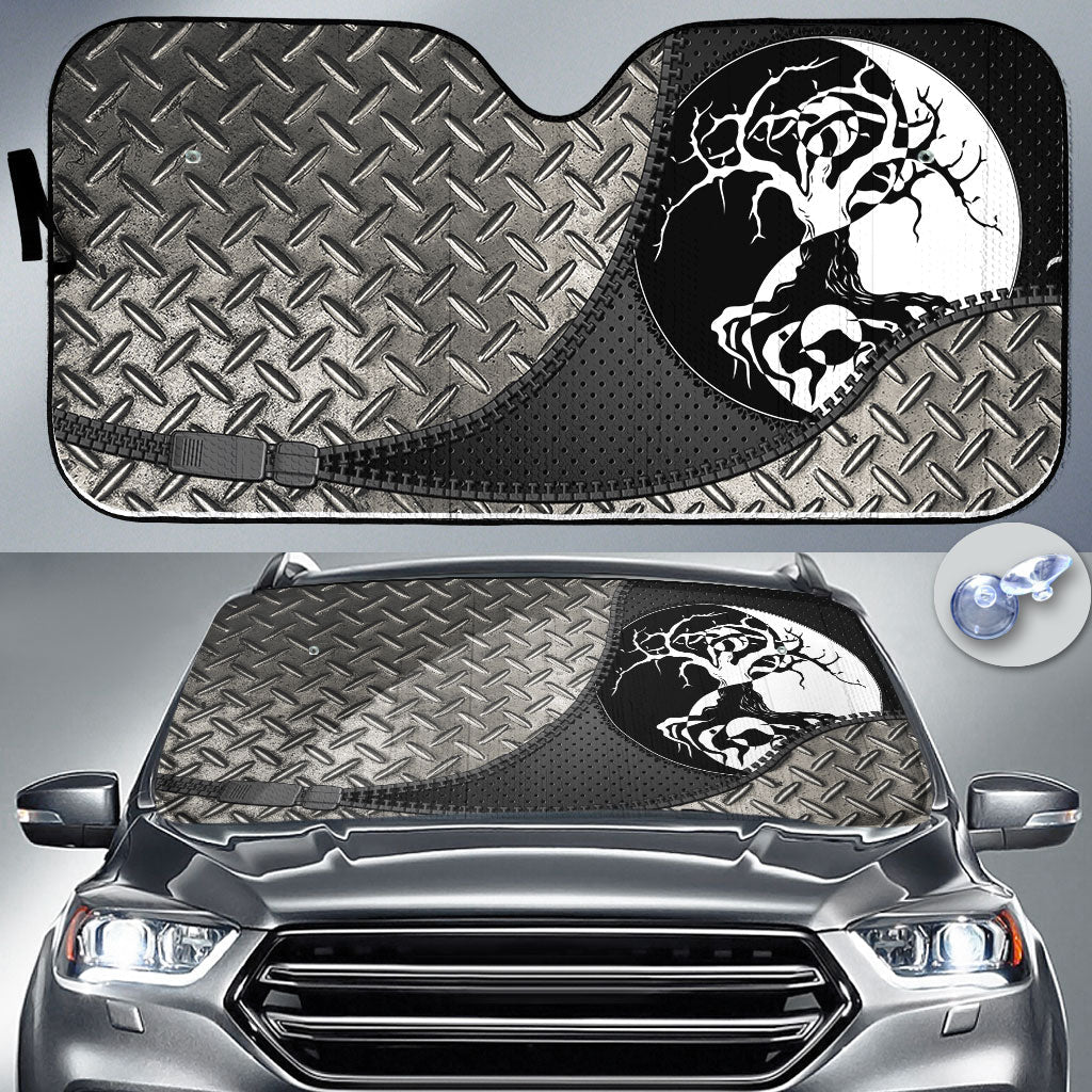 viking-auto-sun-shades-celtic-symbol-of-yin-and-yang-druidic-yggdrasil-tree-auto-sun-shades