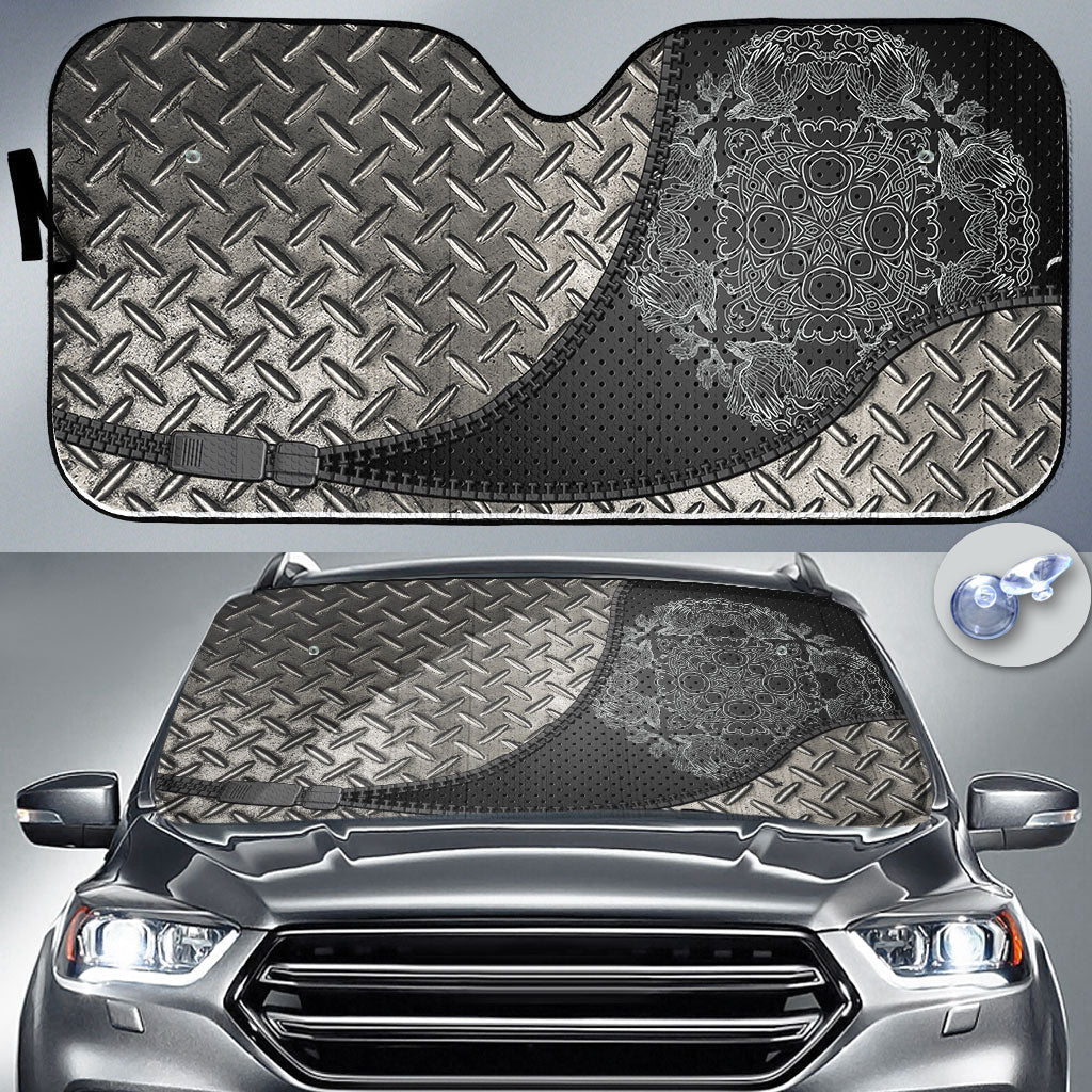 viking-auto-sun-shades-celtic-symbol-ravens-cross-mandala-auto-sun-shades