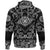 Viking Hoodie Celtic Tattoo and Mystic Tribal Symbol with Bandana Paisley Style RLT12 - Wonder Print Shop