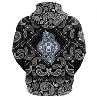 Viking Hoodie Celtic Tree Of Life Tattoo with Bandana Paisley Style RLT12 - Wonder Print Shop