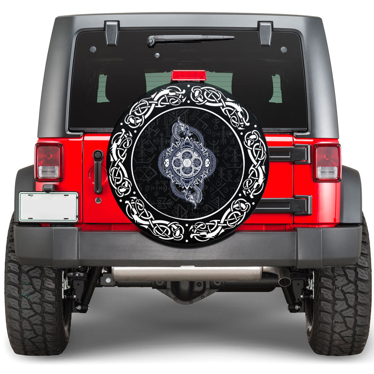 Viking Celtic Tree Of Life Tattoo Viking Spare Tire Cover RLT12 - Wonder Print Shop