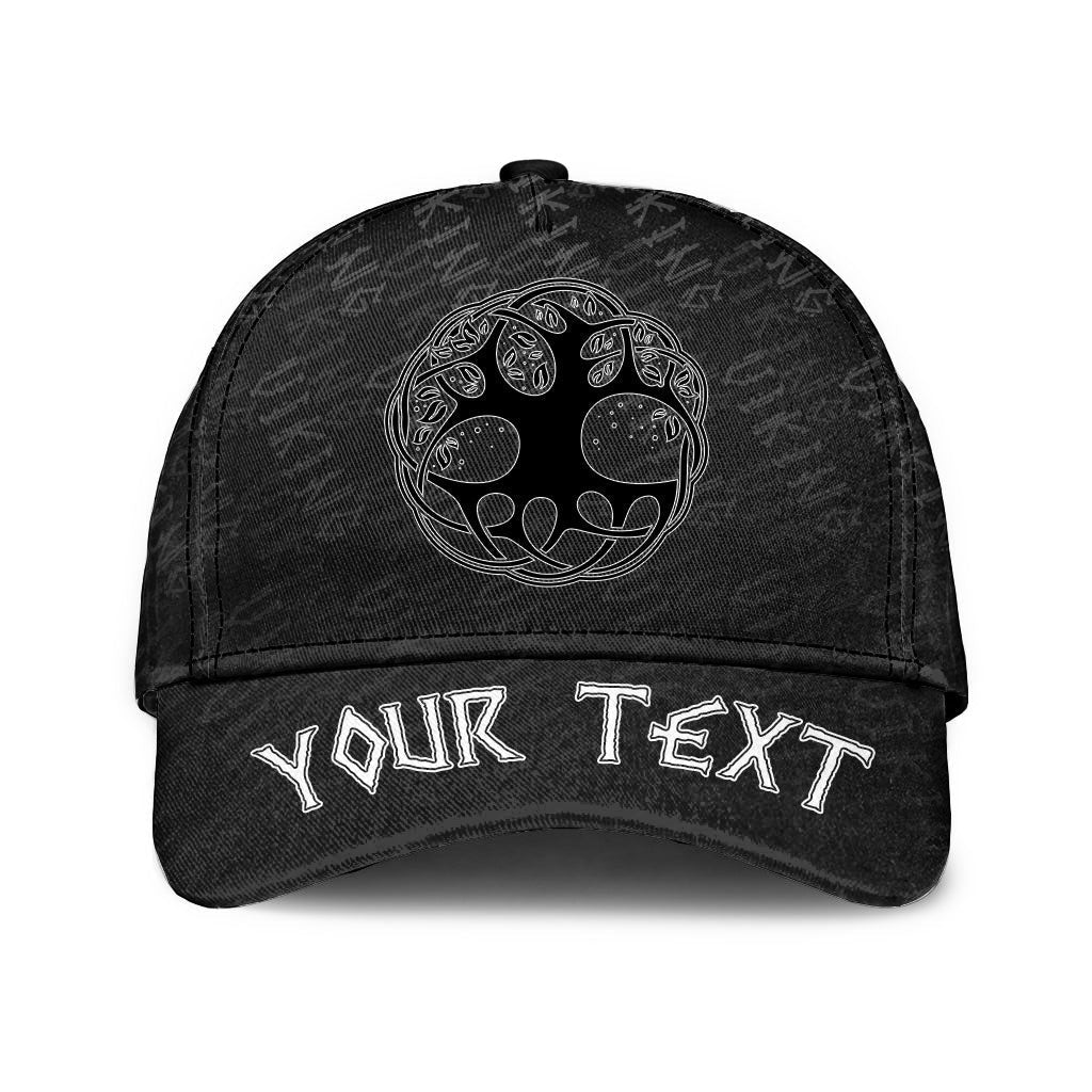 viking-classic-cap-custom-celtic-tree-of-life-on-white-background-classic-cap