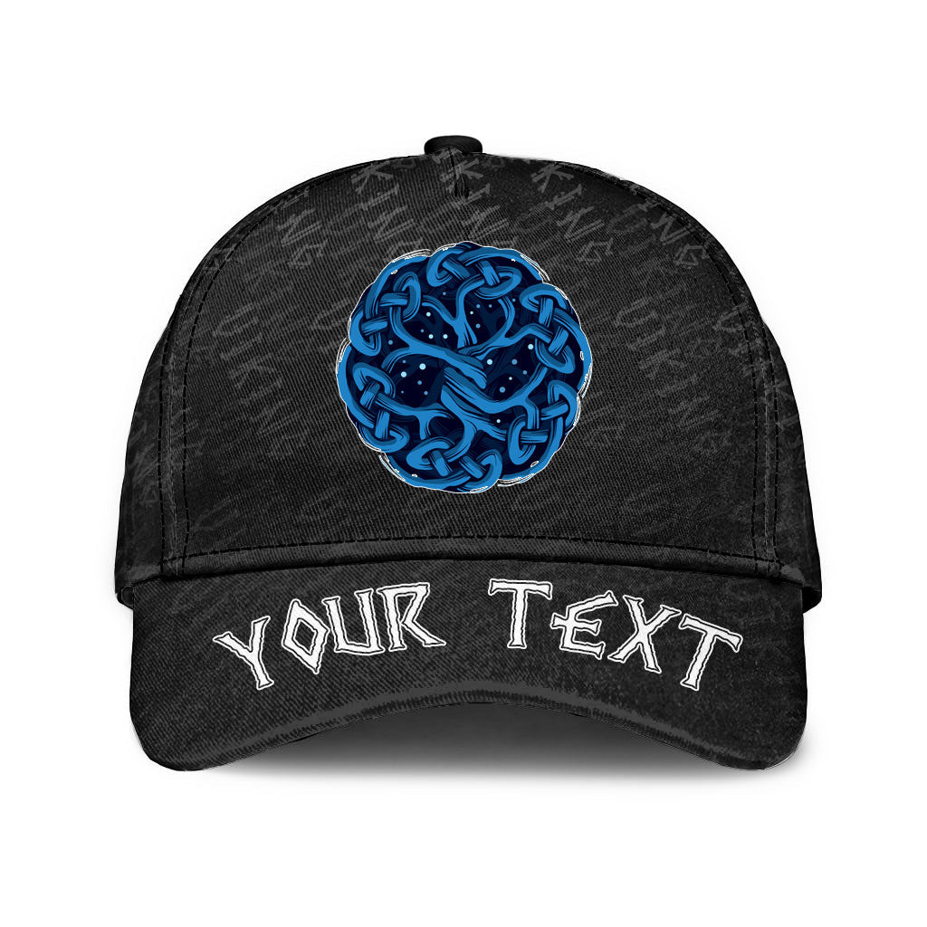 viking-classic-cap-custom-celtic-tree-of-life-yggdrasil-mystic-night-classic-cap
