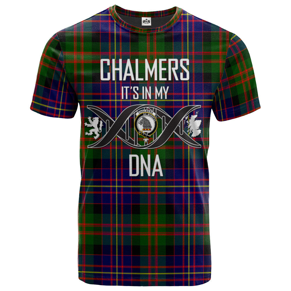 scottish-chalmers-modern-clan-dna-in-me-crest-tartan-t-shirt