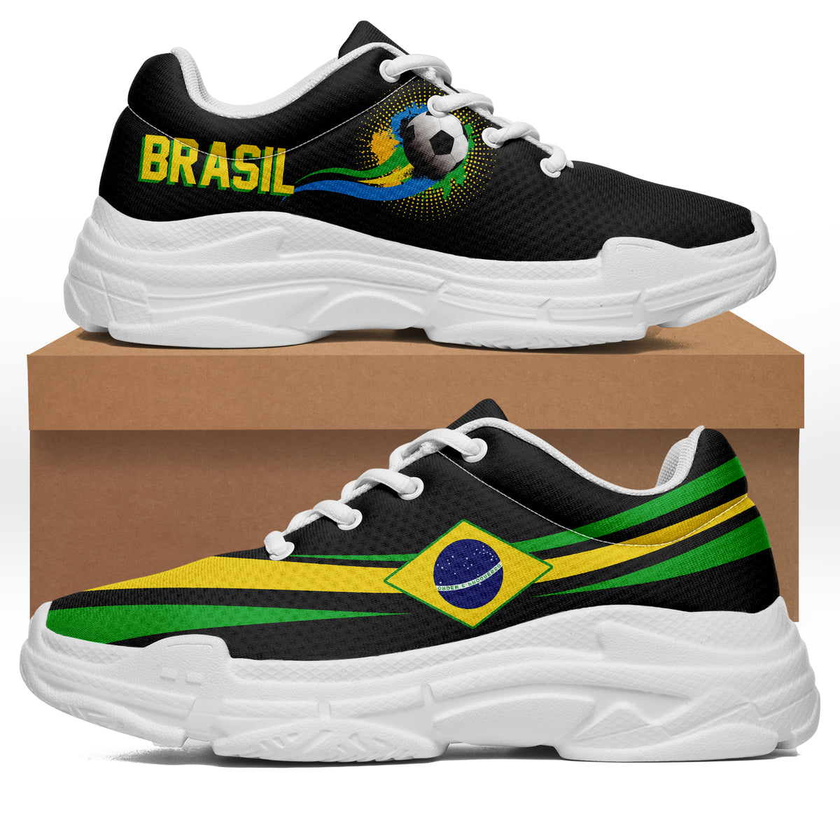 Brazil World Cup 2022 Champion Chunky Sneakers LT7