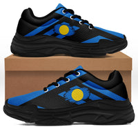 Polynesian Footwear Northern Mariana Flag - (Men's/Women's) Chunky Sneakers LT6