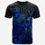Chuuk T Shirt Chuuk Flag Turtle Hibiscus Blue Kid Style - Wonder Print Shop