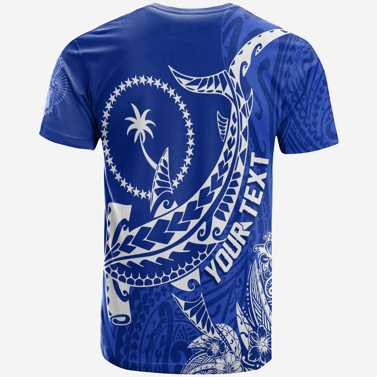 Custom FSM Chuuk Hammerhead Shark T Shirt Proud Chuukese - Wonder Print Shop
